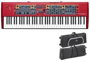 Clavia NORD Stage Keys 2 EX 76 HP_PianoPRO_C2D_Synthesizer_12kg_NEU_EINTAUSCH...