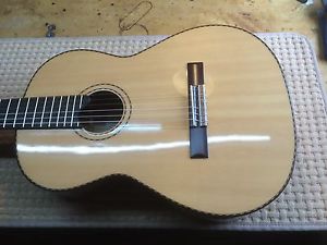 Klassische Gitarre Tiepolo Fichte Geriegelter Walnuß Neu Vollmassiv Guitar