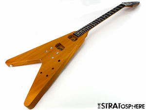 2016 Gibson USA Flying V Pro T BODY & NECK Guitar American LIMITED Faded Amber