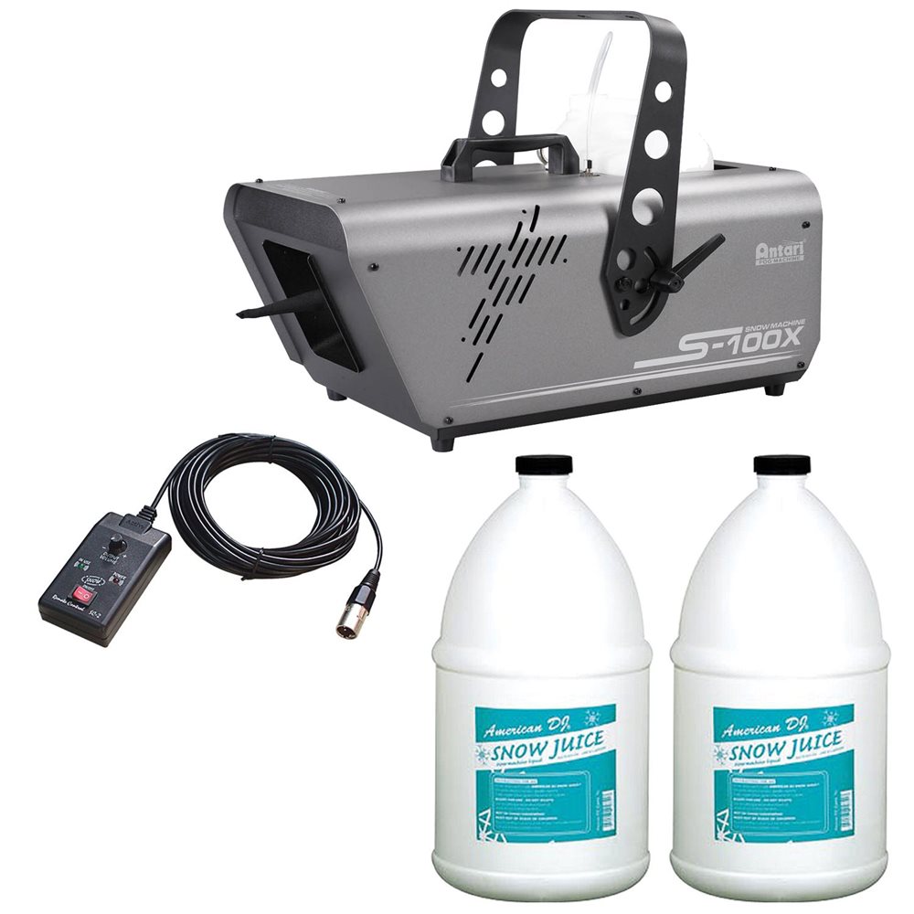 Antari S-100 Snow Machine Package with Fluids