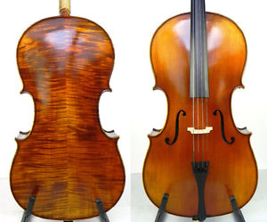 Fabulous 1/2 Cello!Loud Sound!Oil Varnish