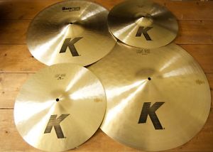 Zildjian FREE UK&EU SHIPPING K Promo Set K Light 22 Ride 15 Hats + FREE 19 Crash