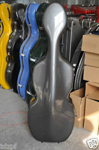 4/4 New Cello case Pure carbon fiber strong Light Durable Black Pink #25