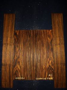 Guitar Luthier Tonewood EXHIBITION COCOBOLO ROSEWOOD Acoustic backs sides SET