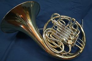 Vintage Olds (Conn 6D Clone) Made in USA Double French Horn w/ Case, Mouthpiece