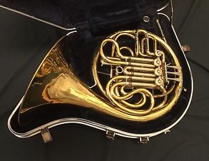 Vintage 1966 Conn Model 6D Double French Horn , with Case