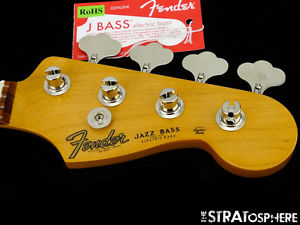 USA Fender Jaco Pastorius Fretless Jazz BASS NECK & TUNERS American Pau Ferro