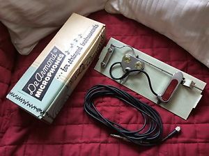 DeArmond 1000 Rhythm Chief Guitar Mic in Chrome - Vintage Sept. 16 1964