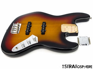 2016 Fender American Jaco Pastorius Jazz Bass LOADED BODY J 3 Color Sunburst