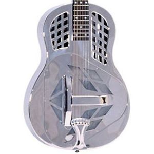 Recording King RM-991 Tricone Roundneck Acoustic Resonator Guitar- Nickel-Plated