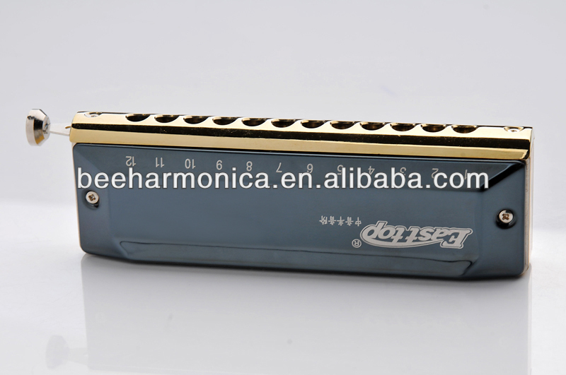 EASTTOP T1248, 12hole 48tune chromatic harmonica(copper comb,mediant)