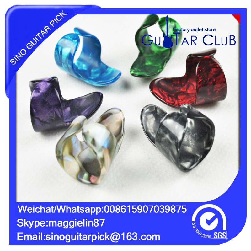 High quality finger guitar pick thick 1.5mm custom design guitar pick realy factory hear