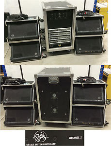 Clair Brothers CR-12LC Monitor Controller, 4 Stage Monitor 12AM,  4 Crown 24x6