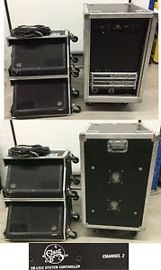 Clair Brothers CR-12LC Monitor Controller, 2 Stage Monitors 12AM, 2 Crown 24x6