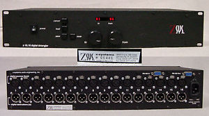 Z-Sys Z-16.16 Digital Detangler AES XLR audio routing matrix