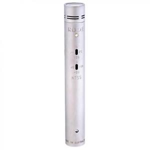 Rode nt55, matched pair compact 1/2'' cardioid condenser microphone, pad and ...