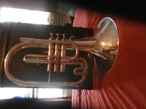 Kanstel Musical-Custom Class- Marching/Drum Corps  Mellophone  w/case
