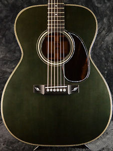 USED ​​Headway Aska Team Build HF-Black Eagle Acoustic Guitar Free Shipping