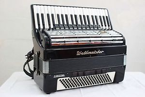 Accordion Weltmeister Consona 120 Bass Cassotto LMMH Akkordeon Fisarmonica +Case