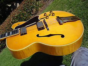 1958 Gibson L-5 CESN CES Natural Archtop Guitar PAF Vintage