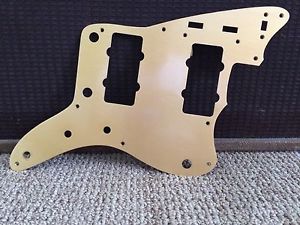 1958 Fender Jazzmaster Anodized Gold 9 Hole Pick Guard Genuine Vintage