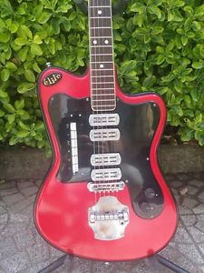 1964 Elite Crucianelli 40-V Red Vintage Made in Italy no Eko