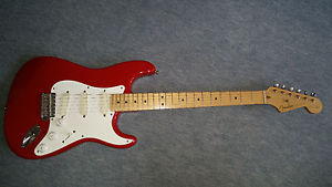 Fender Eric Clapton Strat 1988 ! Torino Red ! + 1 Fanartikel !!