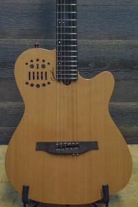 Godin A10 Natural SG Mahogany & Cedar "SF" El.-Acoustic Guitar w/Bag - #13444132