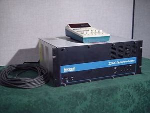 Vintage Lexicon 224XL Digital Reverb / Effects processor with LARC remote