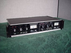 Vintage pair DBX 160 Over Easy Compressor / Limiter