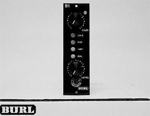 Burl B1 Mic Pre API 500 Series