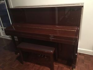 Authentic Steinway Classic Studio Upright Piano