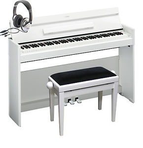 E-Piano Yamaha YDP-S52 weiß im Set