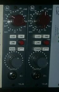 Heritage 73 Jr mic pre amp api 500 series lunchbox neve 1073
