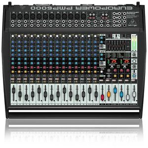 Gebraucht: Behringer Europower PMP6000 – 1600 Watt 20-Kanal Power Mixer