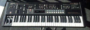 Akai AX60 6voice analog synthesizer, fully functional and great shape!