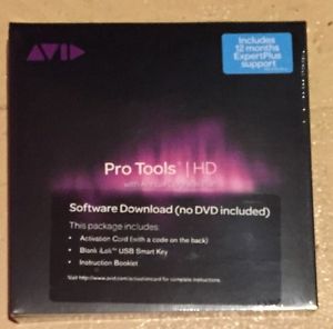 AVID PRO TOOLS HD12 FULL VERSION NEW PROTOOLS ACTIVATION CARD w/ iLok & SUPPORT