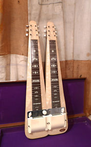 1954 Supro Double Neck Lap Steel Vintage