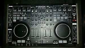 DENON DN-MC6000 4 CHANNEL MIXDECK + ODYSSEY GLIDE SHELF CASE