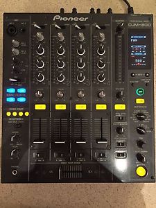 Pioneer DJM-800 Professional DJ Mixer - Mint Clean Mixer - 10/10 - FREE SHIPPING