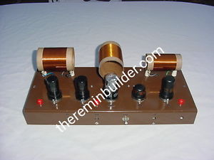 Chassis Set with Coils, Assembled/Tested, Mark Keppinger MK1 DIY Tube Theremin