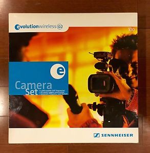 Sennheiser Evolution Wireless EW100 G2 Camera Set ENG Lav Mic - NEW