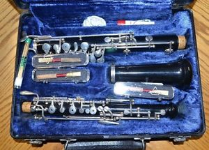 Selmer 1492B Oboe w/ Case 4 Mouthpieces & Cork Grease