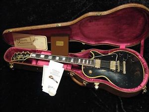 USED Gibson Custom Shop Historic Collection 1957 Les Paul Custom HMO Mod. w/OHSC
