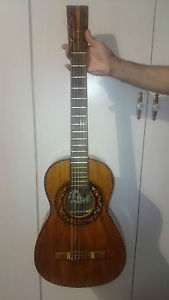 antigua guitarra Salvador Ibañez