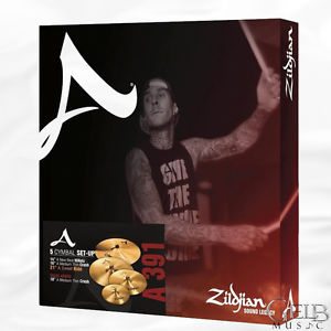 Zildjian A391 Cymbal Package (14HH, 16, 18, and 21) - A391