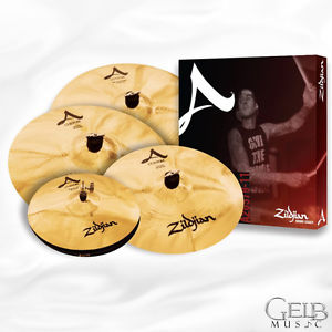 Zildjian A20579 Custom 4-Piece Cymbal Pack with 18" Custom Crash - A20579-11