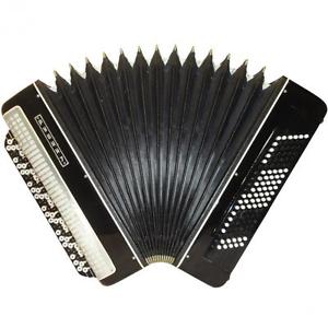 Bayan Rubin-7 Converter Free Bass & Stradella Russian Button Accordion +Case 732