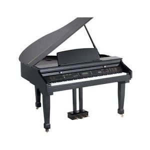 ORLA GRAND 450 Pianoforte digitale nero Tastiera 88 tasti Hammer Action Graduata
