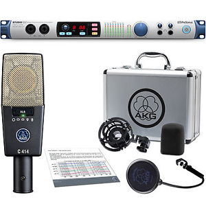 Presonus Studio 192 USB 3.0 Audio Interface + AKG C414 XLS Condenser Microphone